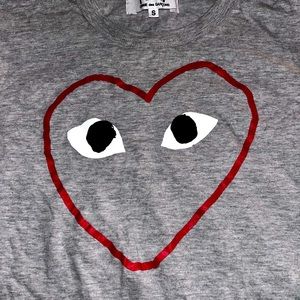 Comme Des garçons grey t shirt